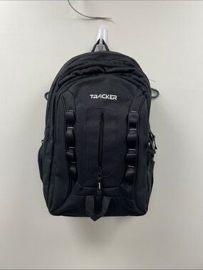 Men's Black Everyday Backpack with Multiple Compartments